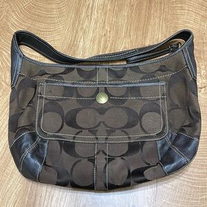 Coach chocolate Purse